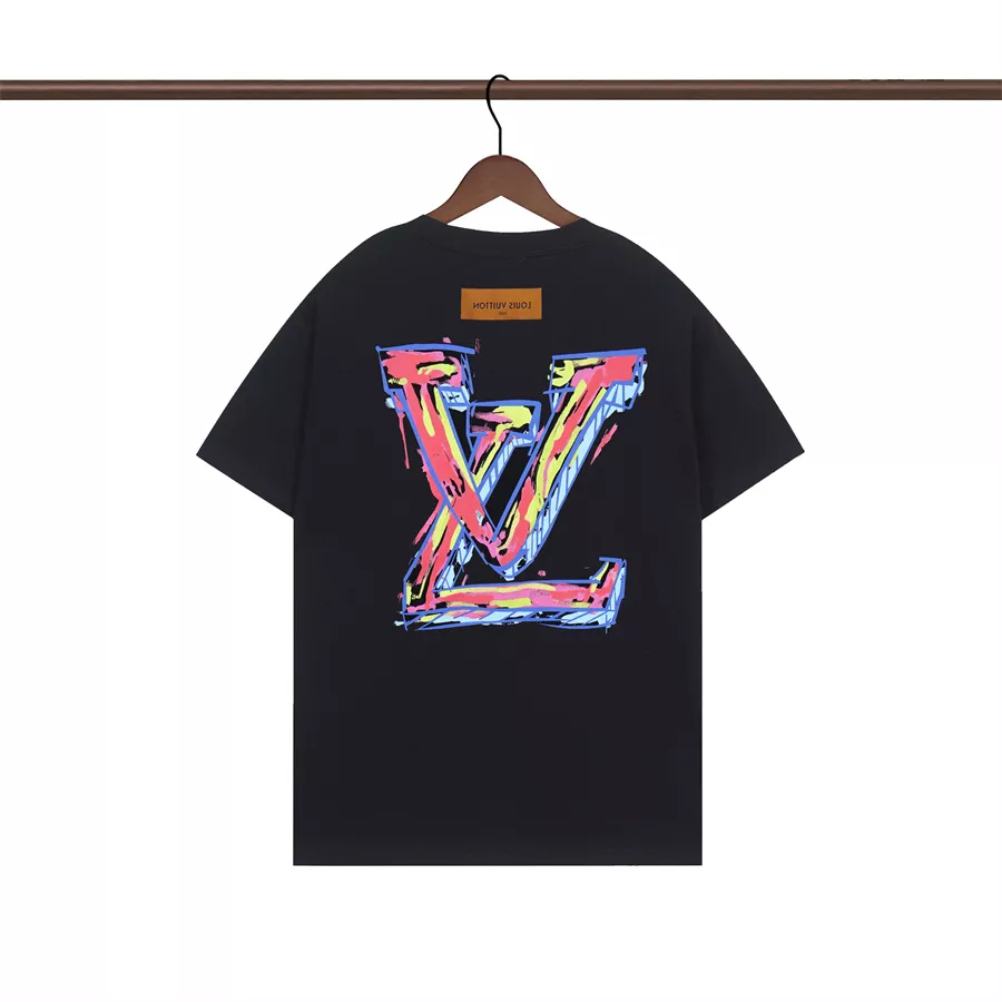 louis vuitton lv t-shirt manches courtes pour unisexe s_127b040